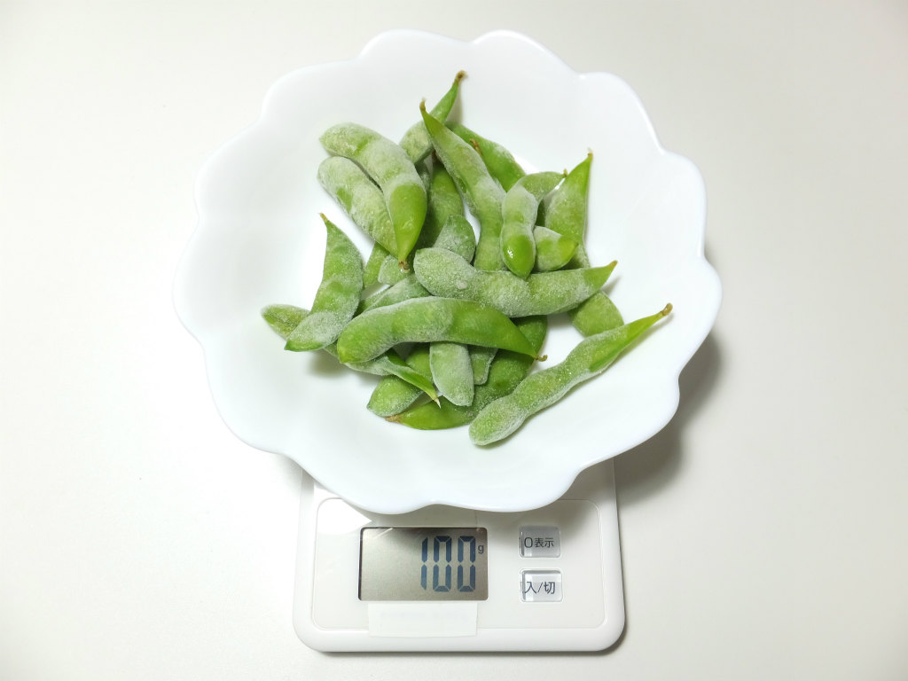 枝豆/エダマメ【カロリーと栄養成分】冷凍【GAROP】